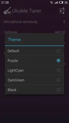 Ukulele Tuner android App screenshot 2